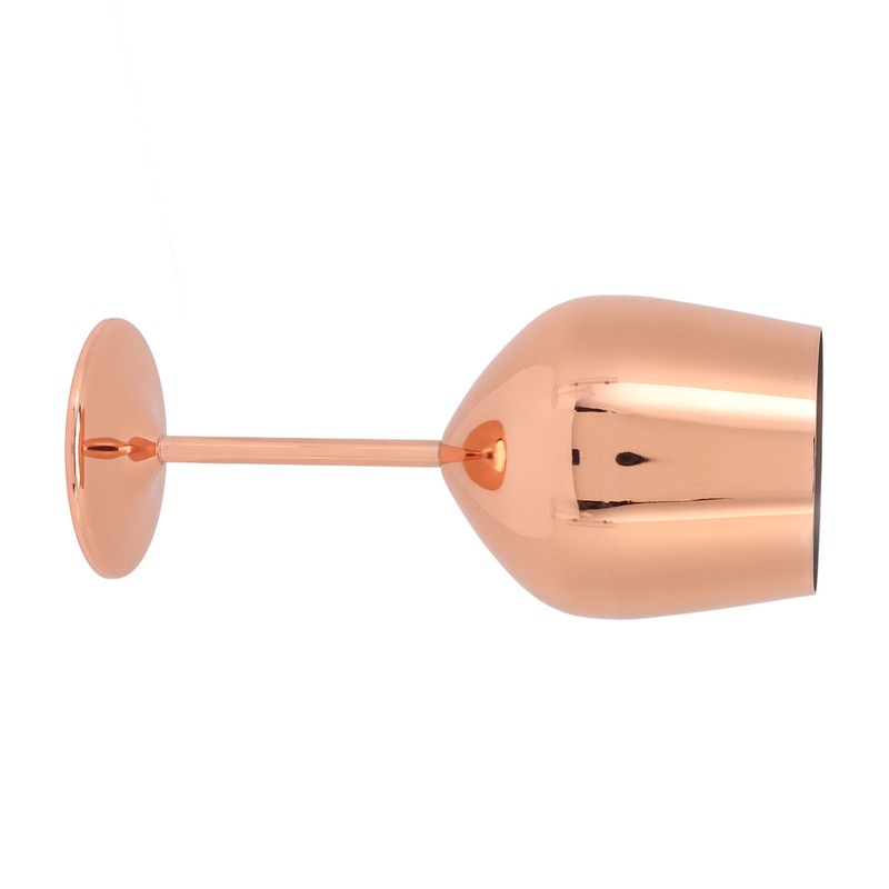 Wine Goblet Stainless Steel Beautiful Elegant Metal Champagne Goblet for