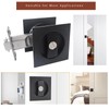 betensh Sliding Door Lock Square Pocket Door Lock with Invisible