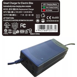 XF-266 3 Amps Smart Charger for Jetson OTG Elite Electric Bike