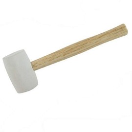 Silverline 633608 White Rubber Mallet, 16 oz