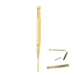 Bookwarm Ear Trigger Stick, Knock Type, Ear Trigger Point Location, Spring Type, Ear Trigger Point Pushing Stick, Myofascial Release, Double Ended Massage Tool, Face Pointer, Round Tip, Promotes Blood