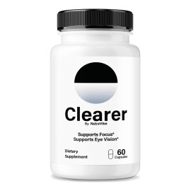 Clearer Suplemento Visión Ingredientes Naturales 60 Cápsulas