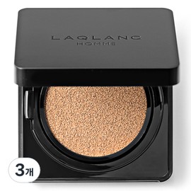 Laclan Natural Cover Homme Cushion 15g, No. 3, 3 pieces / 라끌랑 내츄럴 커버 옴므 쿠션 15g, 3호, 3개