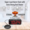 A5 Extreme Powerful Vibration Alarm Clock + Extra Loud Alarm