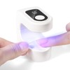 SAVILAND Essentials Mini UV Nail Lamp: 10S Flash Cure Lamp