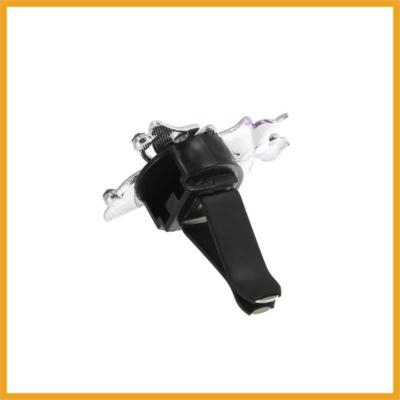 Partuto Car Air Conditioner Butterfly Shape Clips Outlet Vent Pink