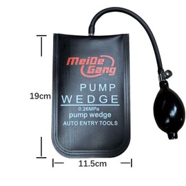 3Pcs Air Wedge Bag Pump Professional Leveling Kit & Alignment Tool Inflatable Shim Bag, 3 Sizes (Small, Medium, Large) for All of Your Individual Needs