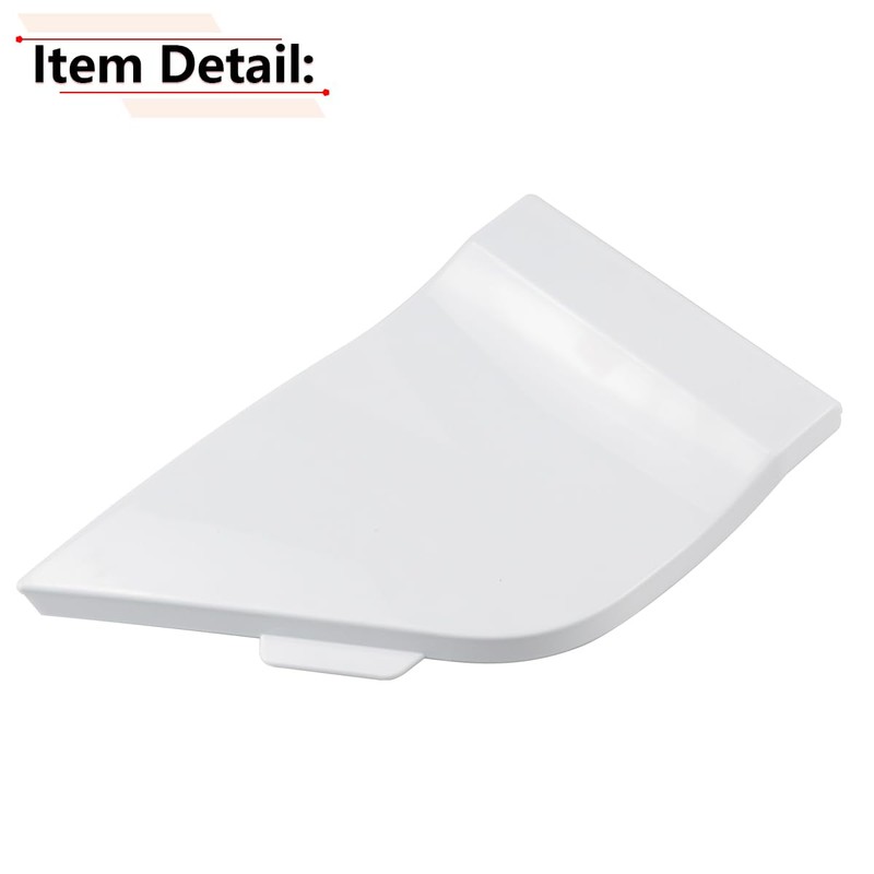 RLB-HILON White Fuel Tank Filler Access Door Compatible with Ford