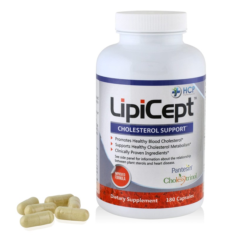 HCP Formulas - LipiCept - Natural Cholesterol Support Formula with