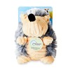 Cozy Buddy Hedgehog Squeaky Dog Toy - Materials: 80% Polyester