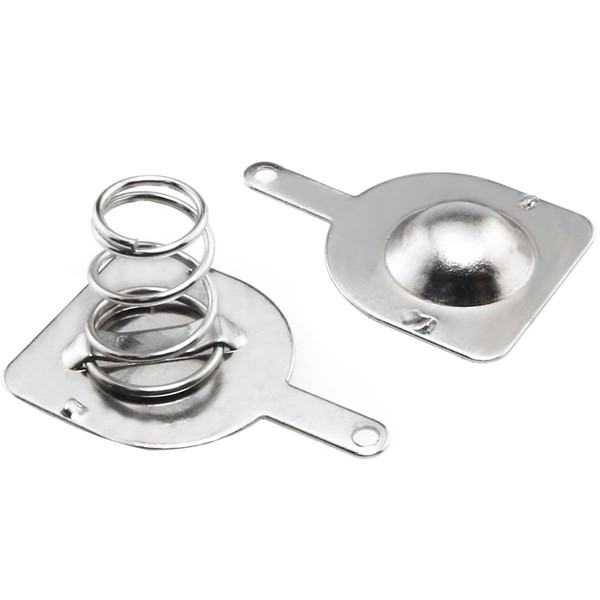 MEETOOT 40pcs 18650 Battery Negative to Positive Conversion Spring Contact