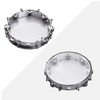 Tambourine, Handbell, Jingle Bell Double Row Metal Cymbals Drum Instrument,