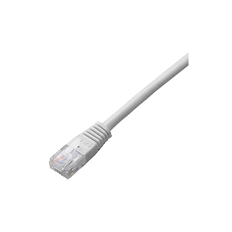 ELECOM LANケーブル CAT5E スタンダードタイプ ヨリ線ストレート 1m ホワイト LD-CTN/WH1