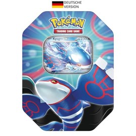 Pokémon - Trading Card Game: Tin-Box Azure Legends: Kyogre-ex (4 Booster Packs & 1 Holographic Promo Card)