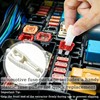Oruiiju 180Pcs Blade Fuse Assortment Kit, Standard Mini Micro Automotive