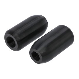 Set of Rear Crash Pads with TTG Black for Simson