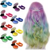 Tizas para Cabello 8 Colores Temporales Lavables No Pegajosas