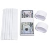 L LIKED Money Band Self Sealing Currency Straps for Bill