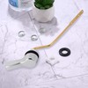 Hibbent 2 Pack Universal Side Mount Toilet Handle Angle-Mount Adjustable