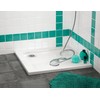 Wirquin 30723394 Slim Shower Drain with Stainless Steel Grille for