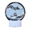 Sand Painting Table Lamp 7 Color 3D Hourglass Table Lamp