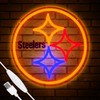 Football Team Neon Sign, Cool Dimmable Light Up Football Team