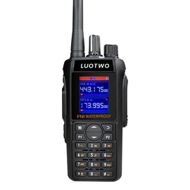 CLARIGO C Ham Radio Long Range UV Dual Band Handheld Rechargeable High Power Two Way Radio Walkie Talkies with 2500mAh Li-ion Battery IP68 Waterproof NOAA SOS Alarm