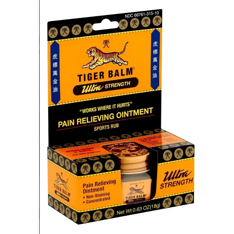 Pomada Tiger Balm Ultra Strength 18g Extra Fuerte - Imp