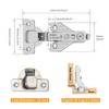 Chibery 50 Pack Half Overlay 3D Soft Close Concealed Hinge