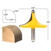 YONICO 13171 1-1/2-Inch Radius Round Over Edge Forming Router Bit