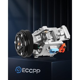 AC Compressor Fast Cooling 2000-2005 Fit for Toyota Echo 1.5L 2004-2005 Fit for Toyota Yaris 1.3L SCSA06