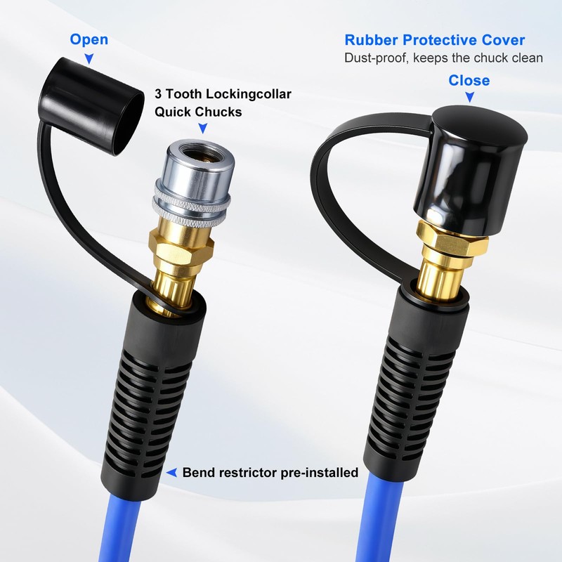 PUIBERS 4 Tire Inflation System, 4 Way Tire Inflation Deflation