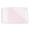 Italbaby 3 Piece Dotted Pram Sheet Set, Pink, Multi-Color, One