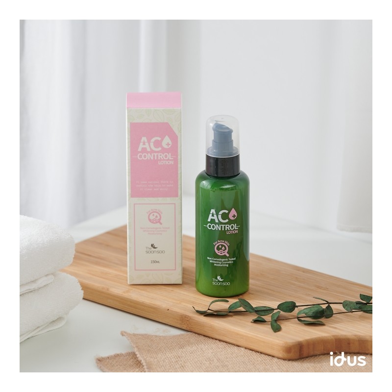 AC Control Acne Toner Lotion 2-Piece Set Sebum Control Blackhead