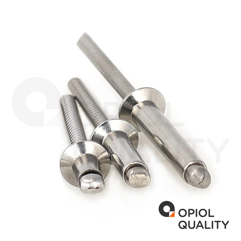 OPIOL QUALITY® Blind Rivets with Countersunk Head DIN 7337 (ISO