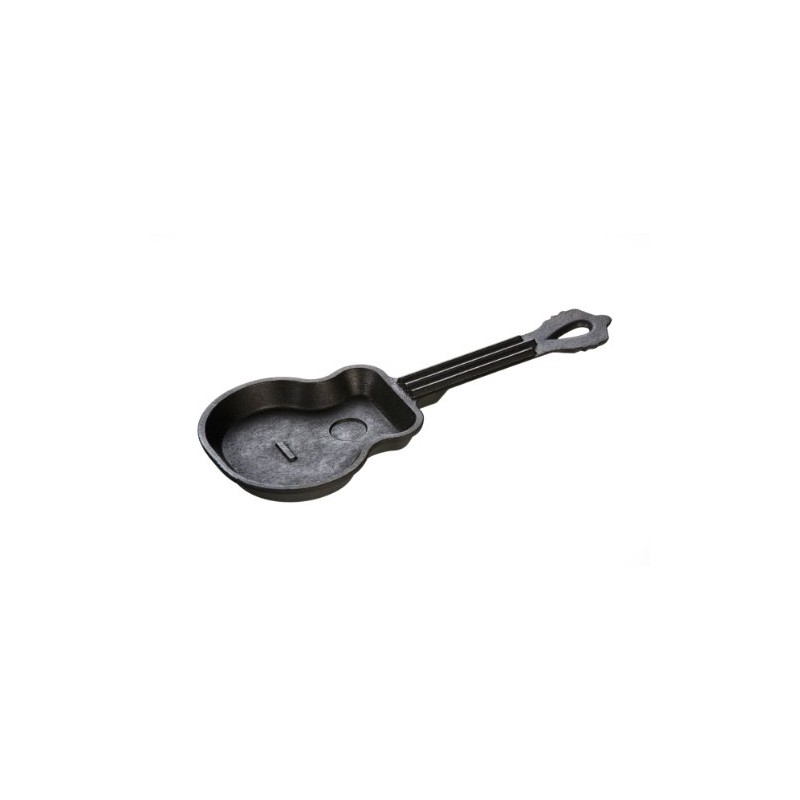 Lodge Guitar Mini Skillet, Black, 10.75-inch