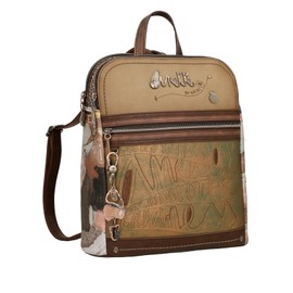 Anekke 3 Compartments Multi Compartment Large Capacity Backpack 28/31/11 cm Accessories and Accessories for Women Multicolor, multi-coloured