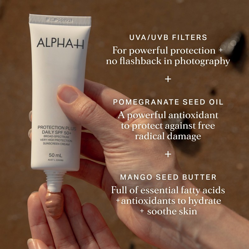 Alpha-H Protection Plus Daily Moisturiser SPF50+ Broad-Spectrum Cream 50ml