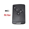 Happyit Car Genuine Leather Smart Key Cover Case for Renault