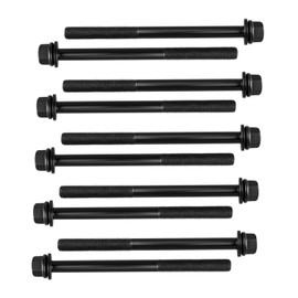 10Pcs Engine Cylinder Head Bolt Set Fit for Acura EL Honda Civic 2001-2005 Replace 90005-PM3-003 ES 72960