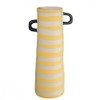 ASA Selection Vase Yellow Striped Rayu L 10 cm W