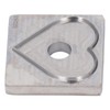 Heart Shape Cutting Die Alloy Steel Clean Cutting Surface Leather