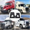 TUSPUR Floor Mat for Freightliner Cascadia 2008-2016 Set Rubber Black