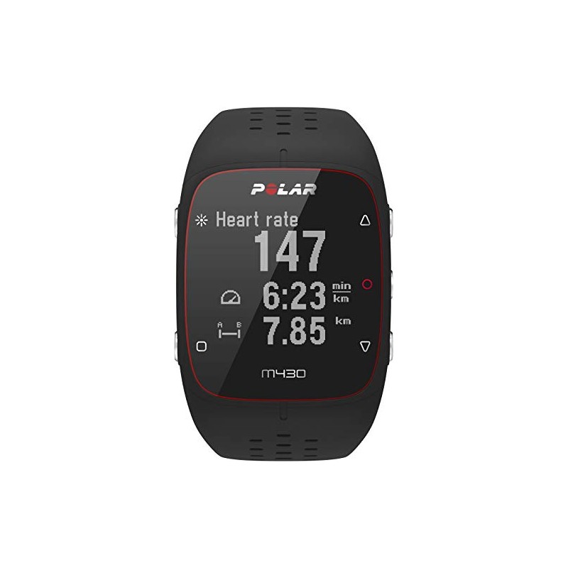 Polar M430 GPS Running Watch, black, m/l