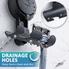 TAILI Shower Razor Holder Hanger Hooks Suction Cup Door Hooks