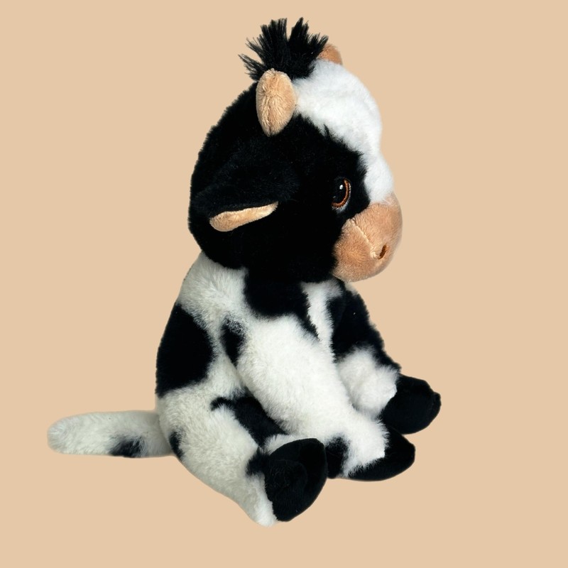 Deluxe Paws Plush Cuddly Soft Eco Toys 100% Recycled (Cow)