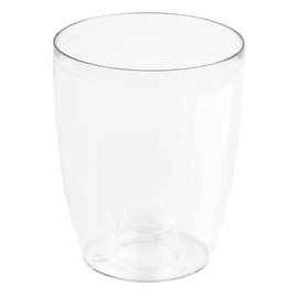 Prosper Plast DUOW130P-CPNO 13.2 x 16 cm "Coubi" Flowerpot - Transparent