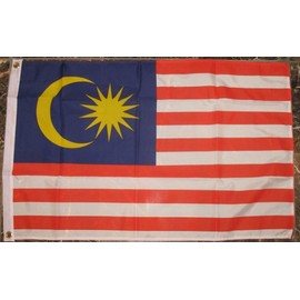 Malaysia Flag 2'x3' Malaysian Country Banner