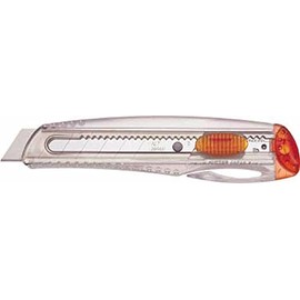NT Cutter Il 120 P, 18 mm, clear orange