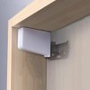 Pack of 8 Metal Support Plates, Cabinet Hanging Rail, Wardrobe